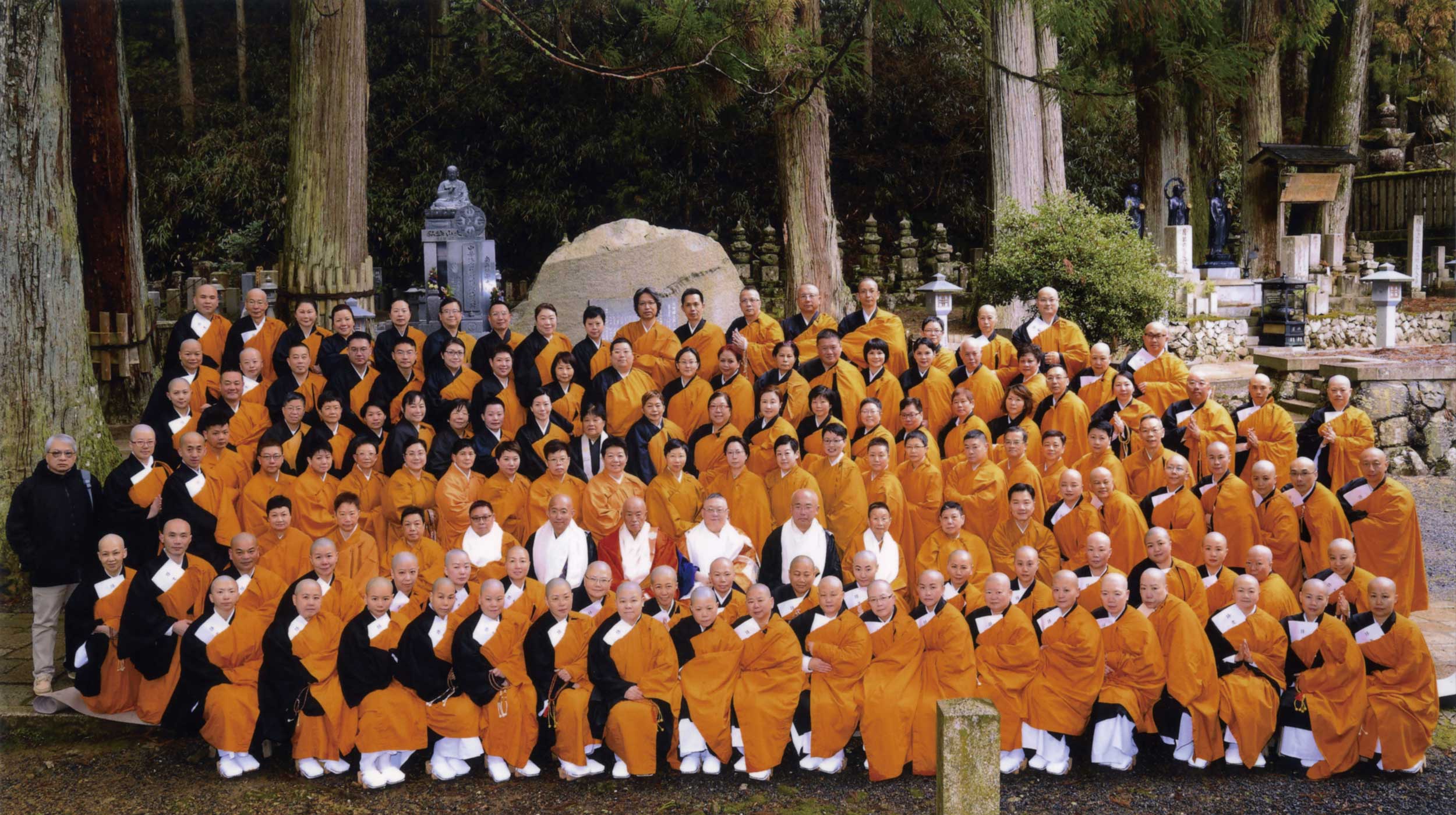 二〇一六年三月，「弘法山高野聖域大師紀念堂」舉行開眼法典，港密百多位弟子共同見證歷史時刻。