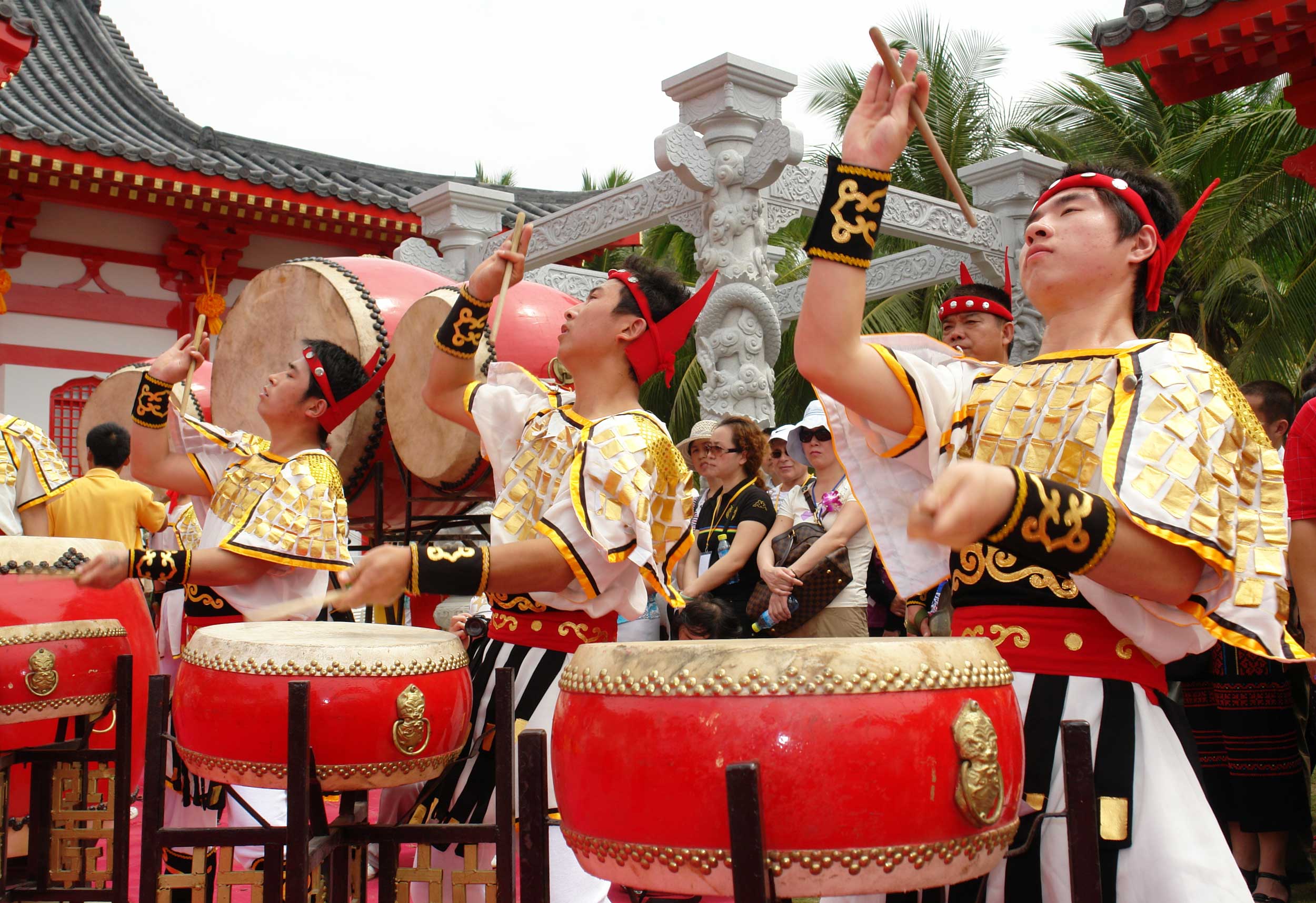 絳州大鼓是日本太鼓的祖先，誕生於唐代，與唐密同歲，均有一千二百年的歷史，這次密法歸華活動，被邀請作嘉賓演出。3